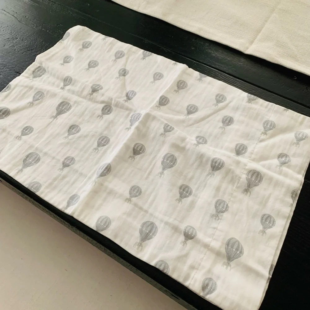 RH BABY & child crib sheet & pillowcase NEW
